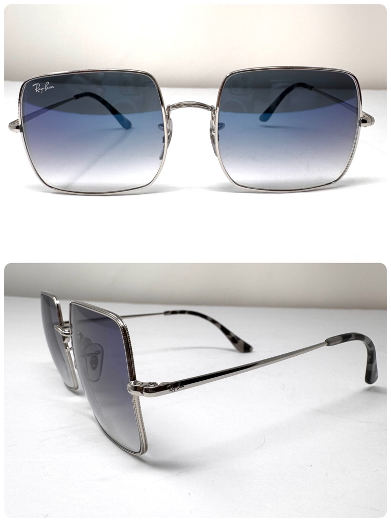 Ray Ban Square Sunglasses, Made In Italy, Unisex